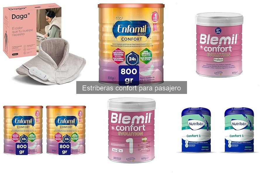 Mejores estriberas confort para pasajero en 2023