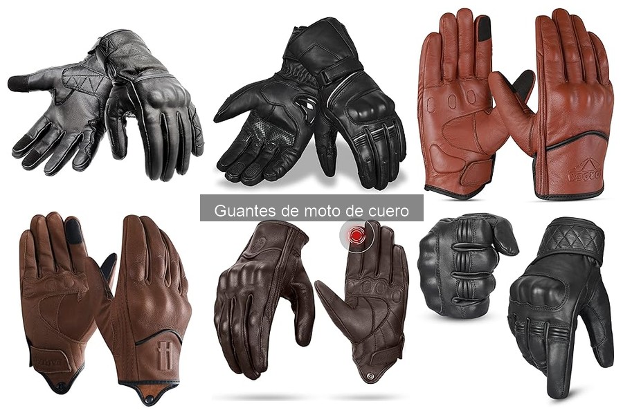 Mejores guantes de moto de cuero para climas fríos 2023