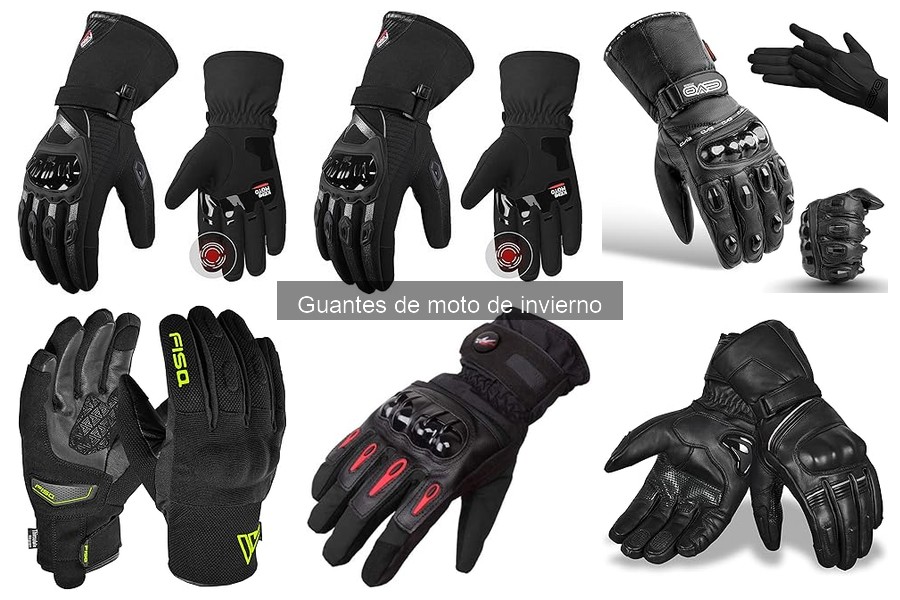 Mejores guantes de moto de invierno para climas fríos