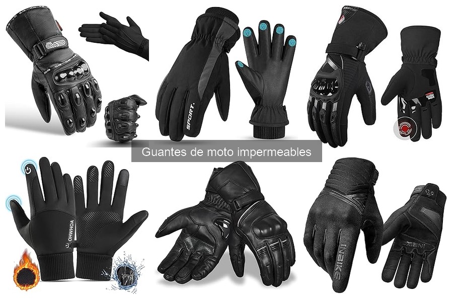 Mejores Guantes de Moto Impermeables para Climas Húmedos