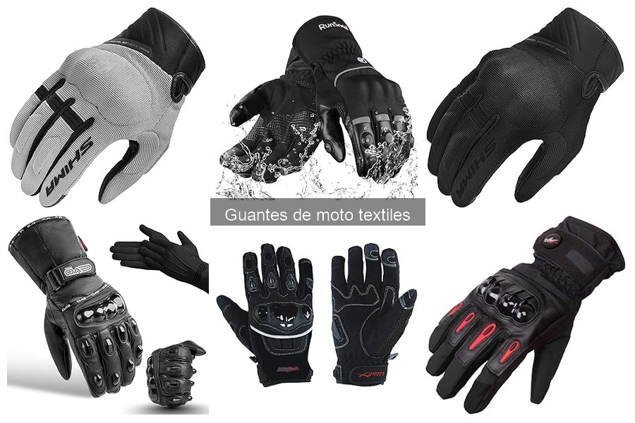 Mejores guantes de moto textiles para climas cálidos