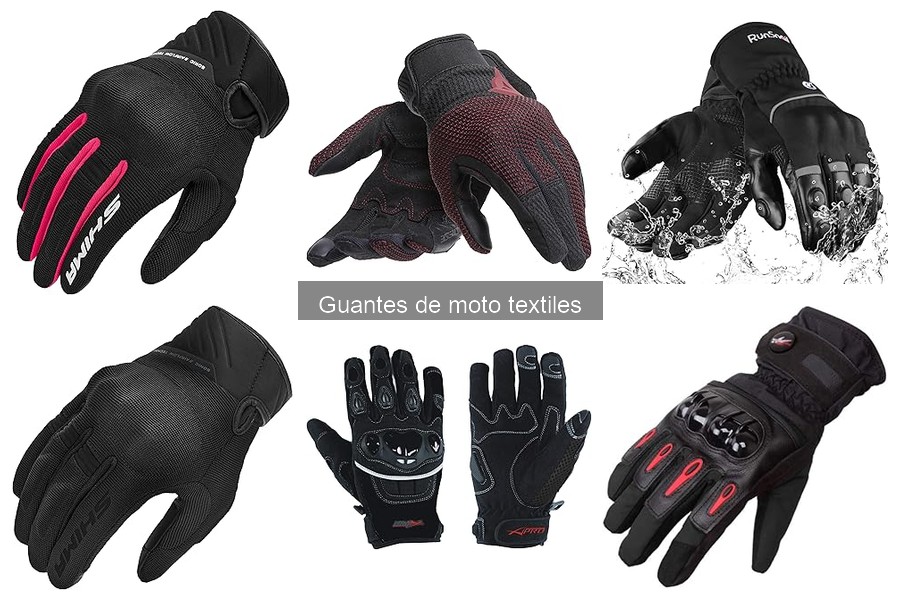 Mejores guantes de moto textiles para invierno: comparativa
