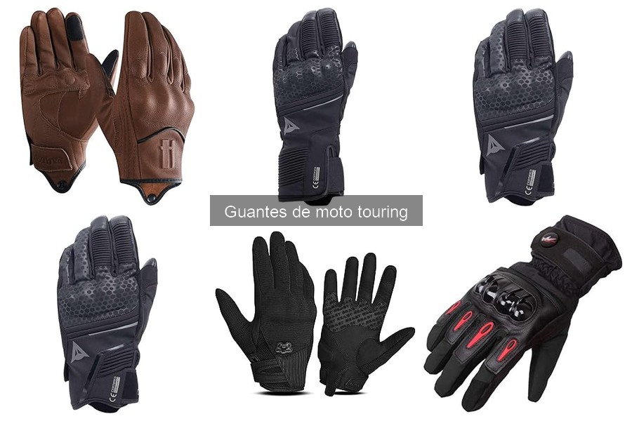 Mejores guantes de moto touring para viajes largos