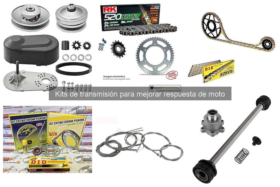 Mejores kits de transmisión para motos deportivas en 2023