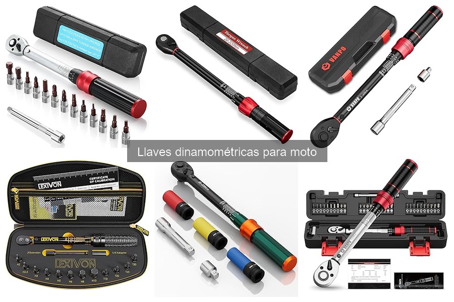 Mejores llaves dinamométricas para motocicletas según expertos