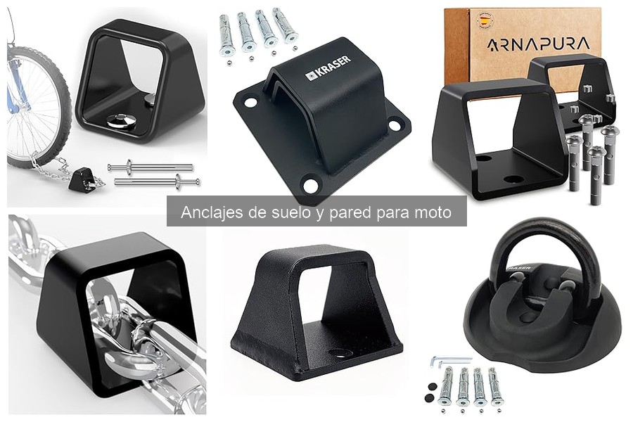 Mejores marcas de anclajes para moto: comparativa 2023