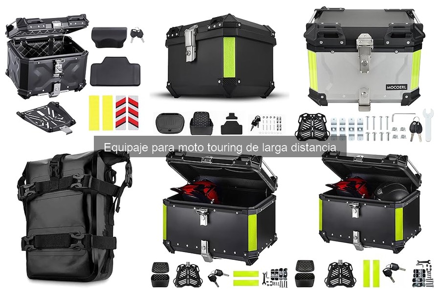 Mejores marcas de equipaje para moto touring comparativa