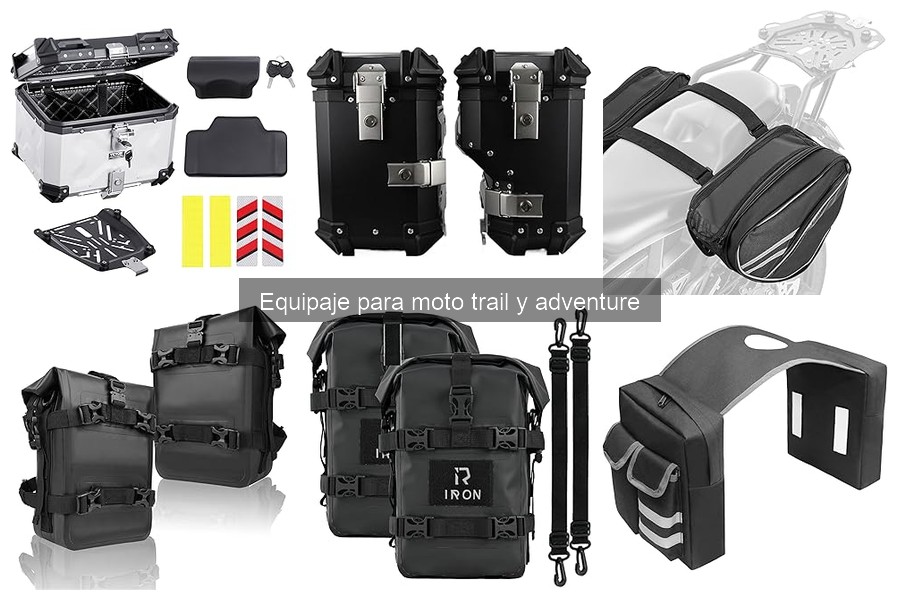 Mejores marcas de equipaje para motos trail y adventure