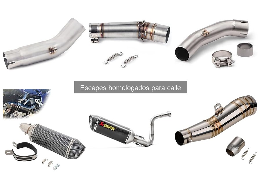 Mejores marcas de escapes homologados para motocicletas