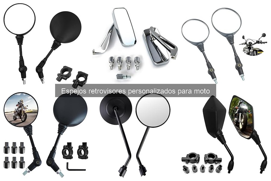 Mejores marcas de espejos retrovisores personalizados para moto