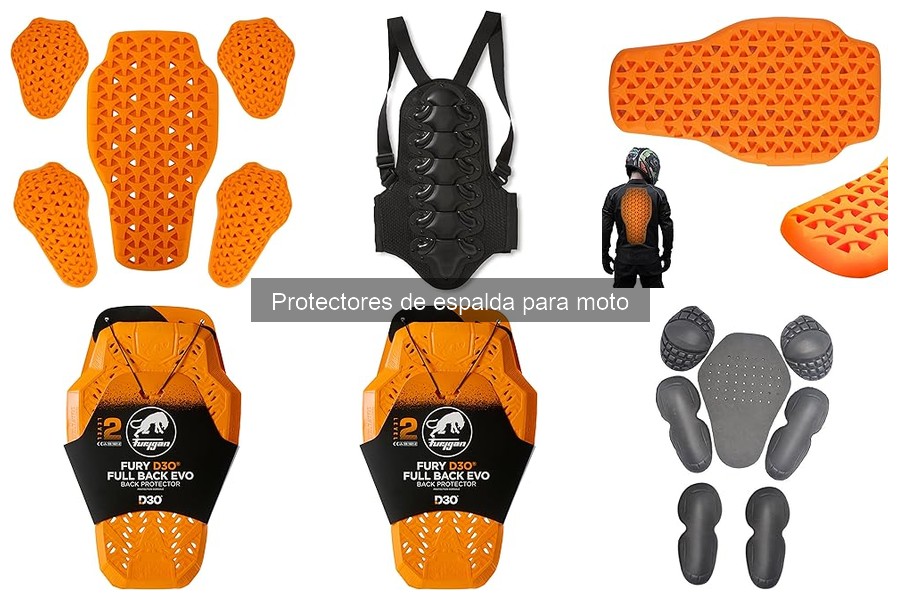 Mejores marcas de protectores de espalda para moto 2023