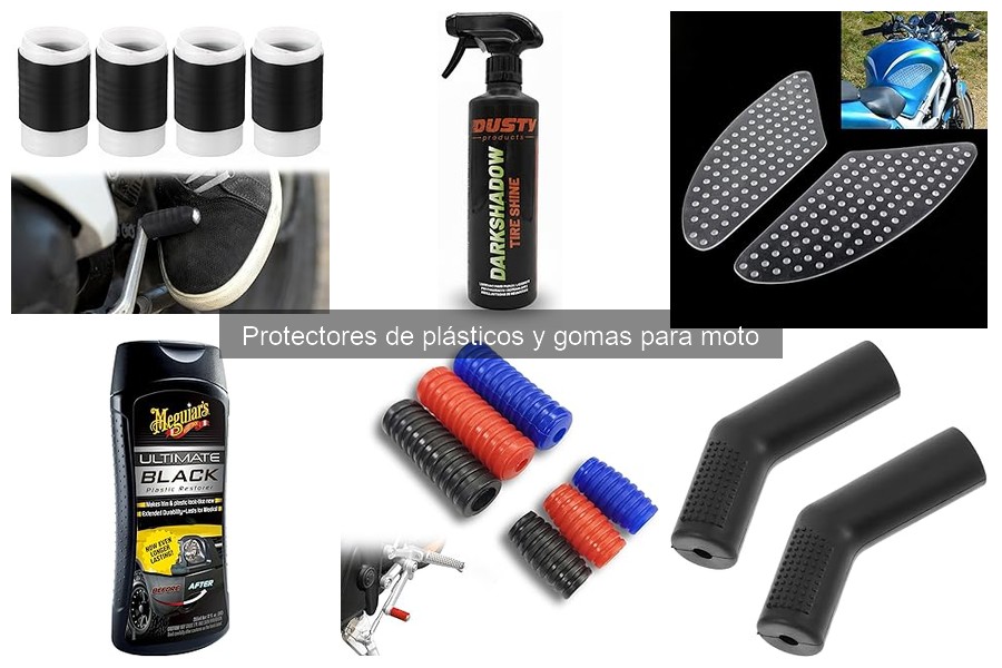 Mejores marcas de protectores de plásticos y gomas para moto