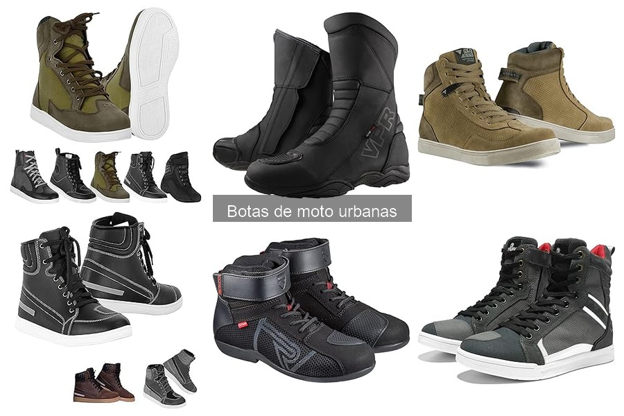 Mejores materiales para botas de moto urbanas: guía completa