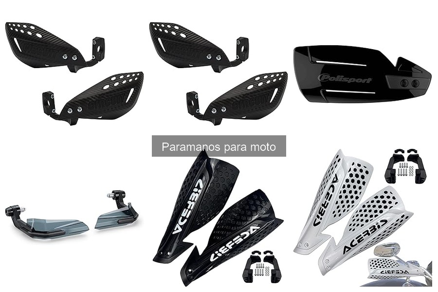 Mejores materiales para paramanos de moto: guía informativa