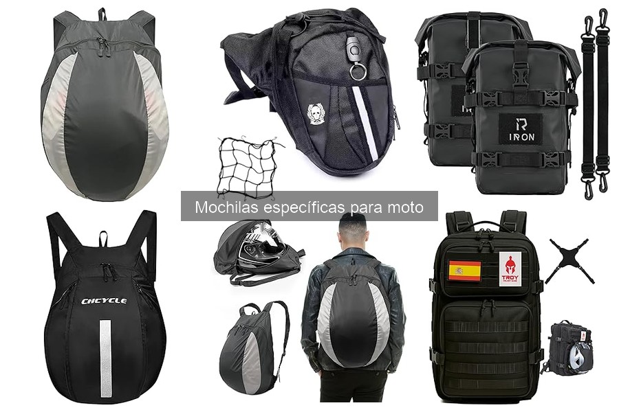 Mejores mochilas para moto en viajes largos: comparativa 2023