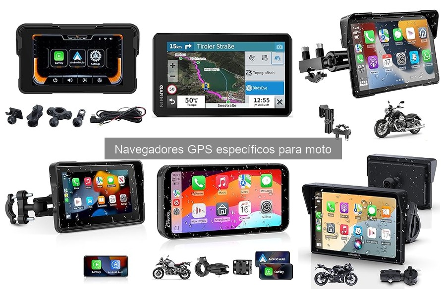 Mejores navegadores GPS para moto en 2023 - Comparativa