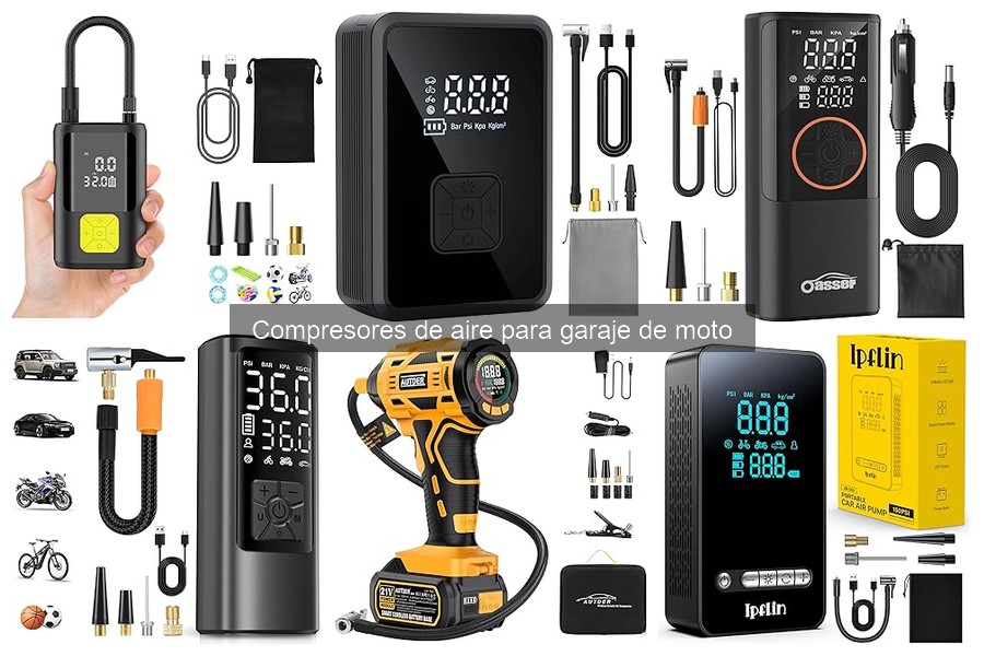 Mejores ofertas de compresores de aire para motos 2023