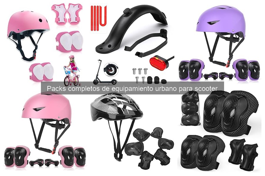 Mejores packs de equipamiento urbano para scooter en 2023