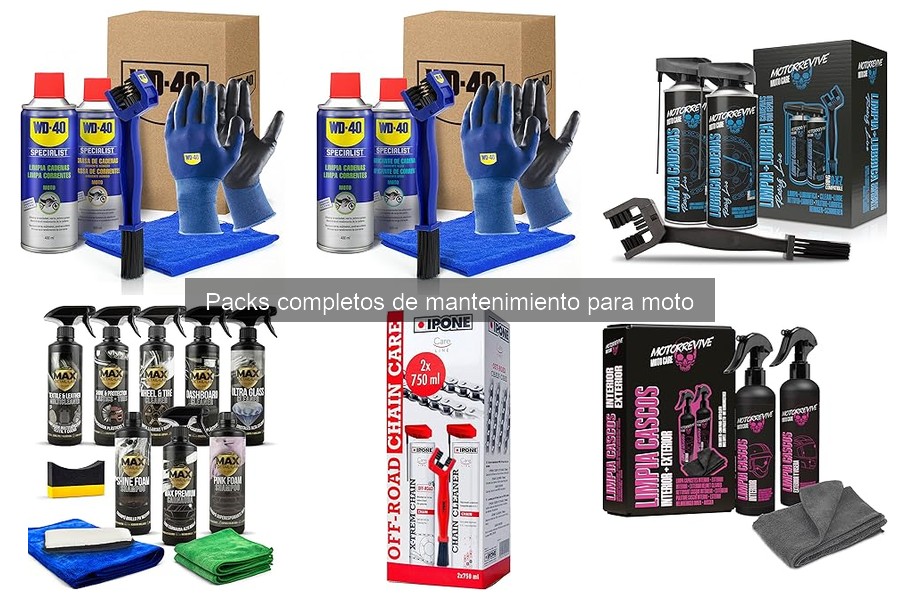 Mejores Packs de Mantenimiento para Moto en 2023