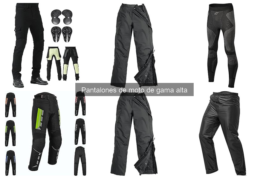 Mejores pantalones de moto de gama alta para viajes largos