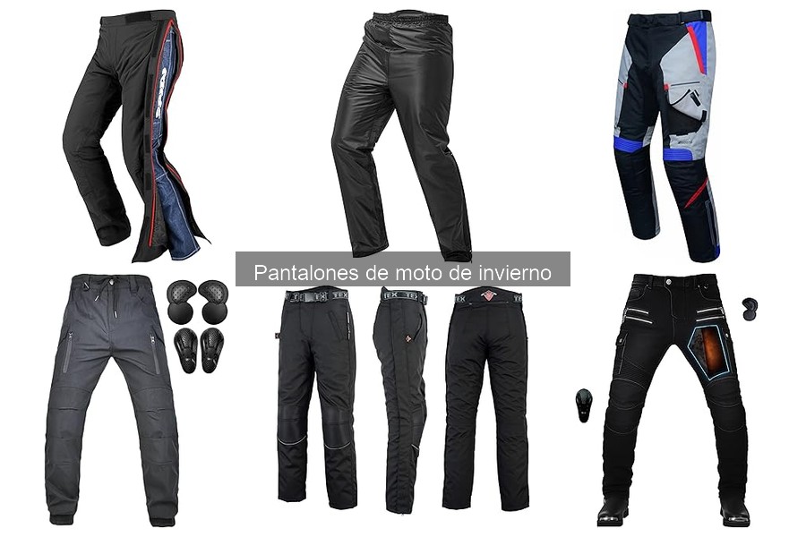 Mejores pantalones de moto de invierno para principiantes