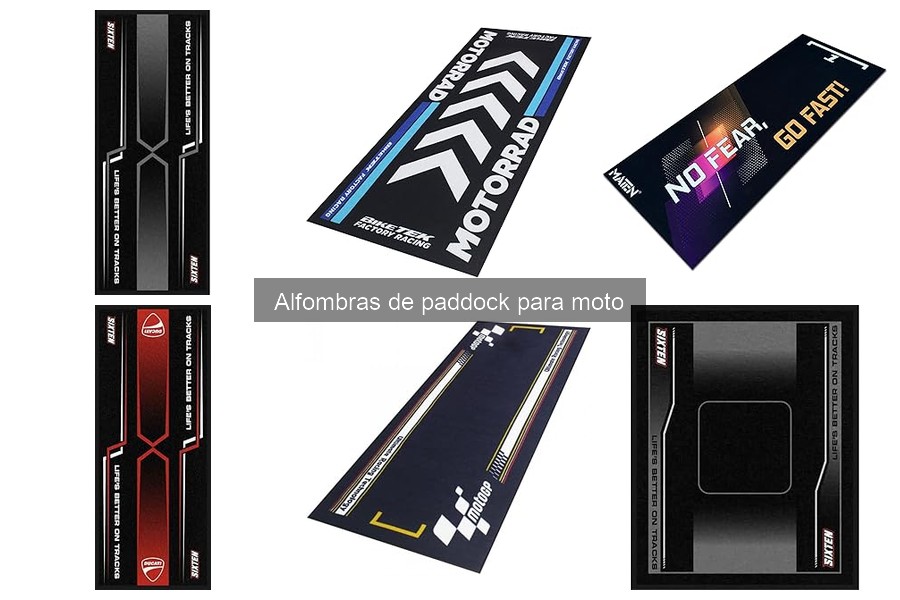 Mejores precios de alfombras de paddock para moto 2023