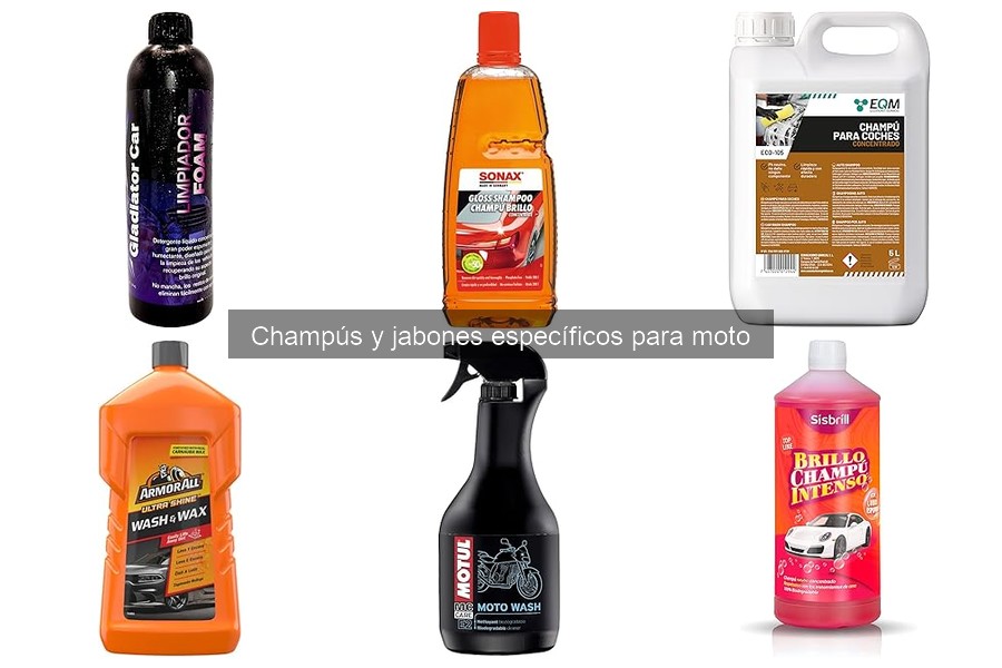 Mejores precios y dónde comprar champús para motos