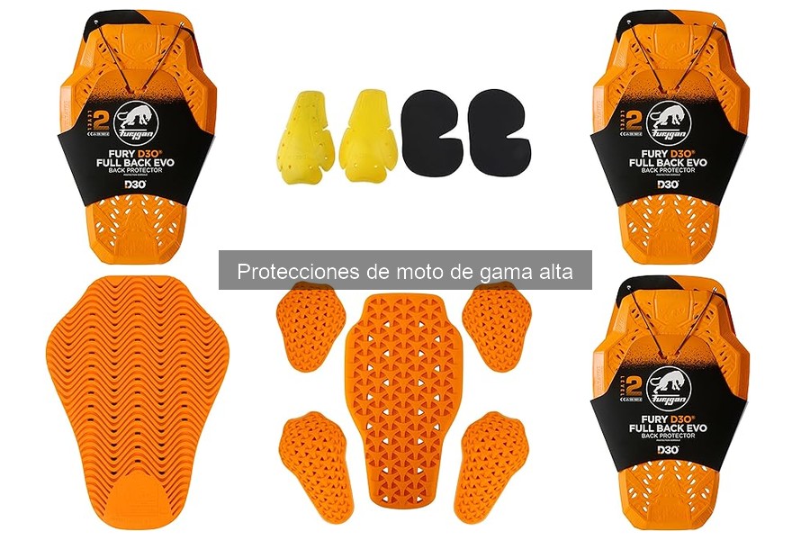 Mejores protecciones de moto de gama alta para principiantes