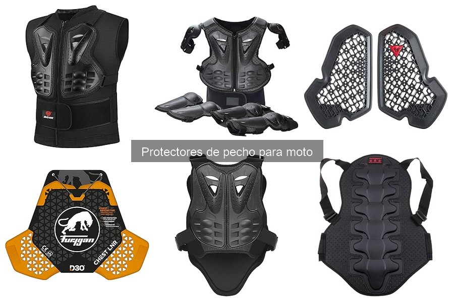 Mejores protectores de pecho para motociclistas novatos