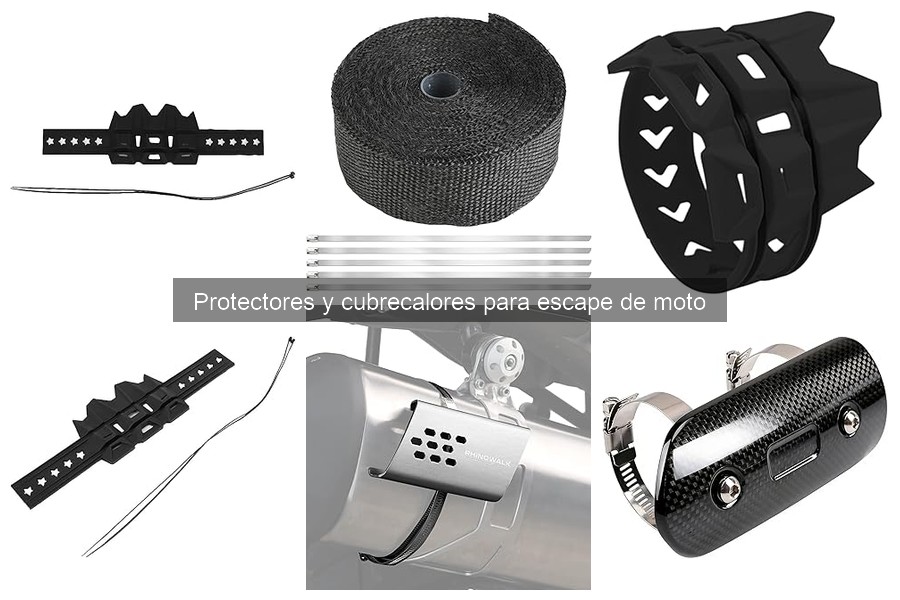 Mejores protectores para escape de moto en 2023