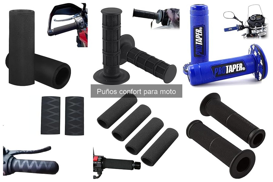 Mejores puños confort para motos deportivas - Comparativa