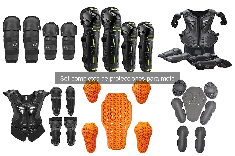 Mejores Sets de Protecciones para Motociclistas Principiantes