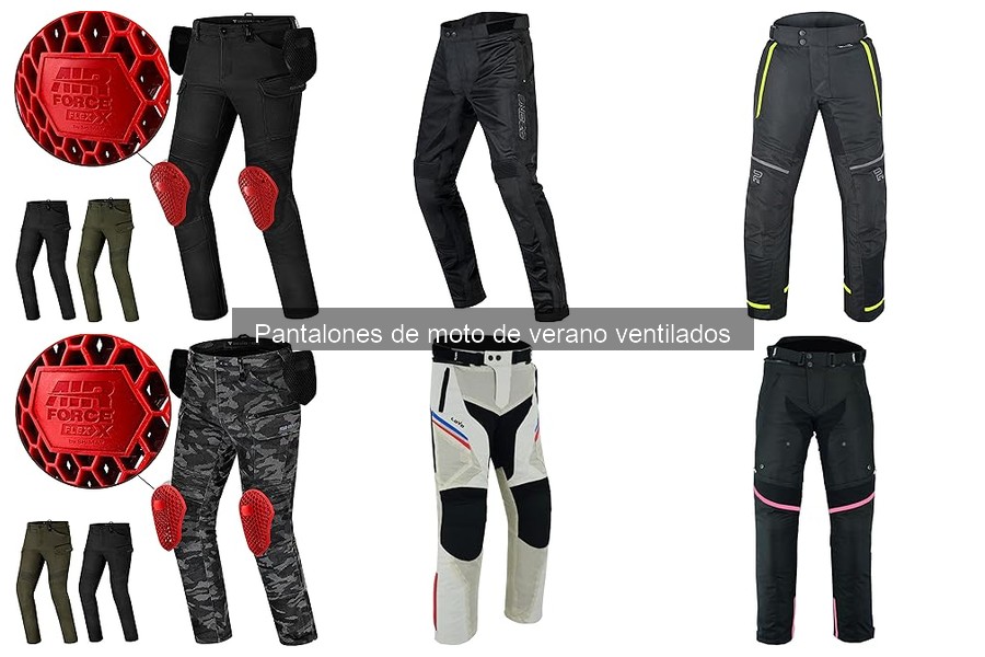 Mejores sitios para comprar pantalones de moto de verano ventilados