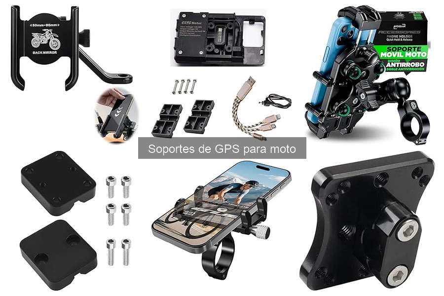 Mejores soportes de GPS para moto en 2023: comparativa