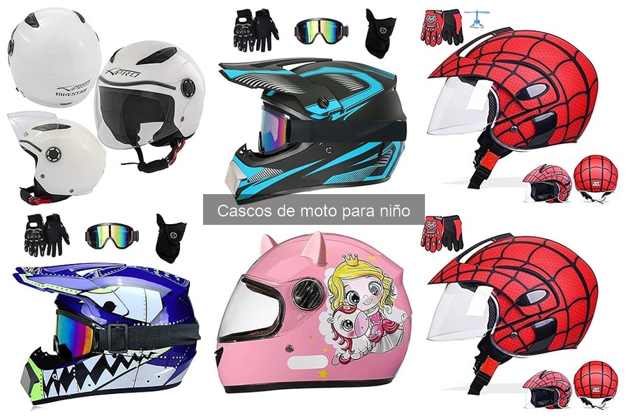 Mejores tiendas para comprar cascos de moto para niños