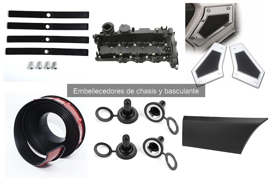 Mejores tiendas para comprar embellecedores de chasis y basculante