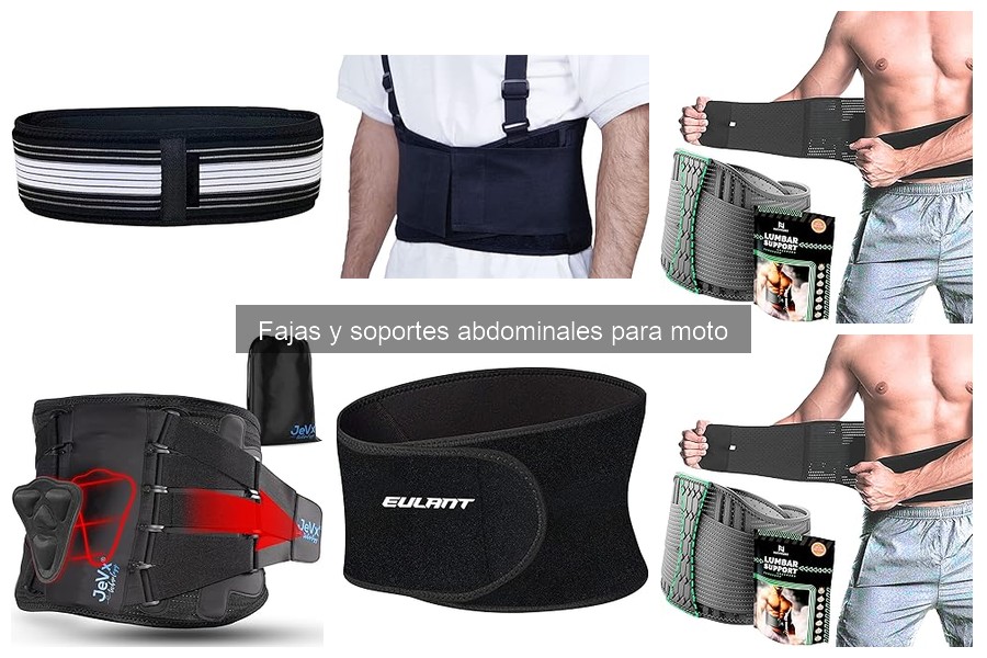 Mejores tiendas para comprar fajas abdominales para moto