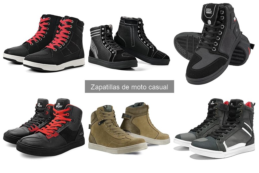 Mejores zapatillas de moto casual para conducción en 2023