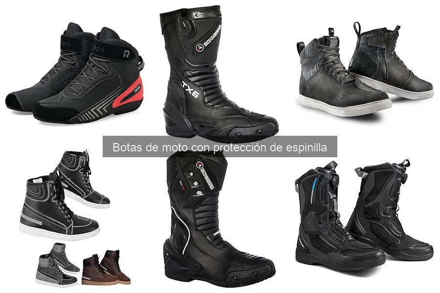 Normativas de seguridad en botas de moto con protección de espinilla