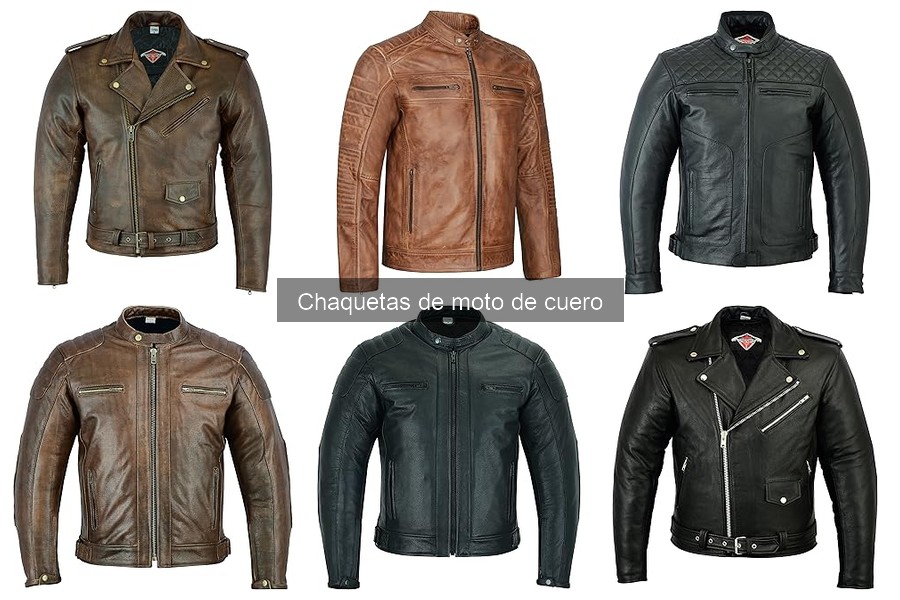 Ofertas de chaquetas de moto de cuero: ¡ahorra en tu compra!