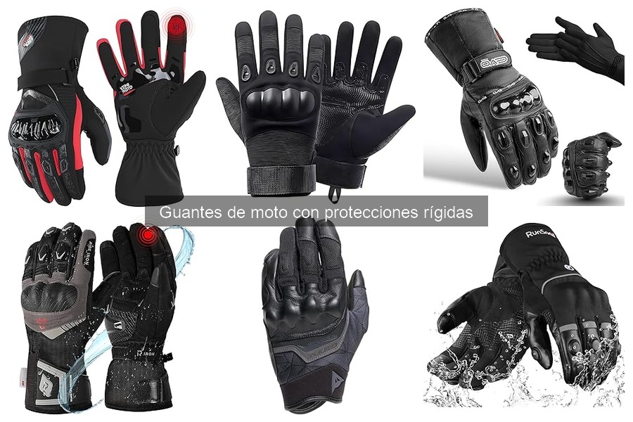 Ofertas en guantes de moto con protecciones rígidas