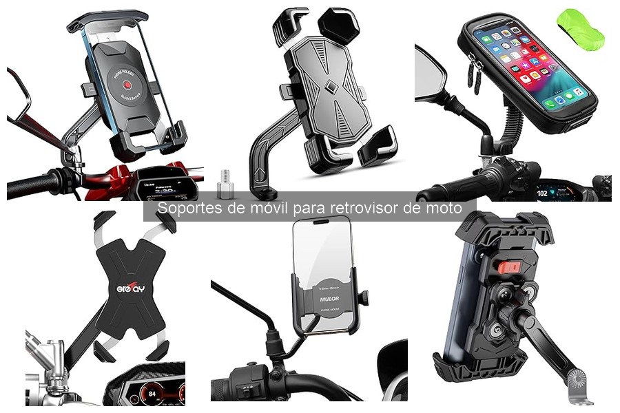 Ofertas en soportes de móvil para retrovisor de moto