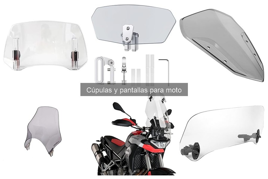 Opiniones de cúpulas y pantallas para moto: Comparativa