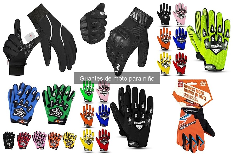 Opiniones de guantes de moto para niños: ¡los mejores elegidos!