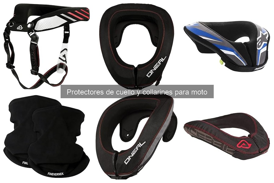 Opiniones de motoristas sobre protectores de cuello
