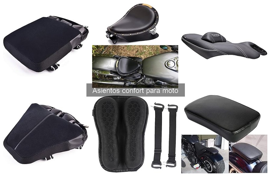 Opiniones de usuarios sobre asientos confort para moto