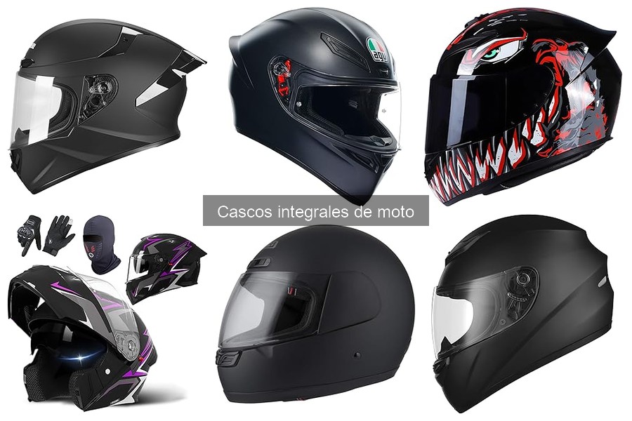 Opiniones de usuarios sobre cascos integrales de moto