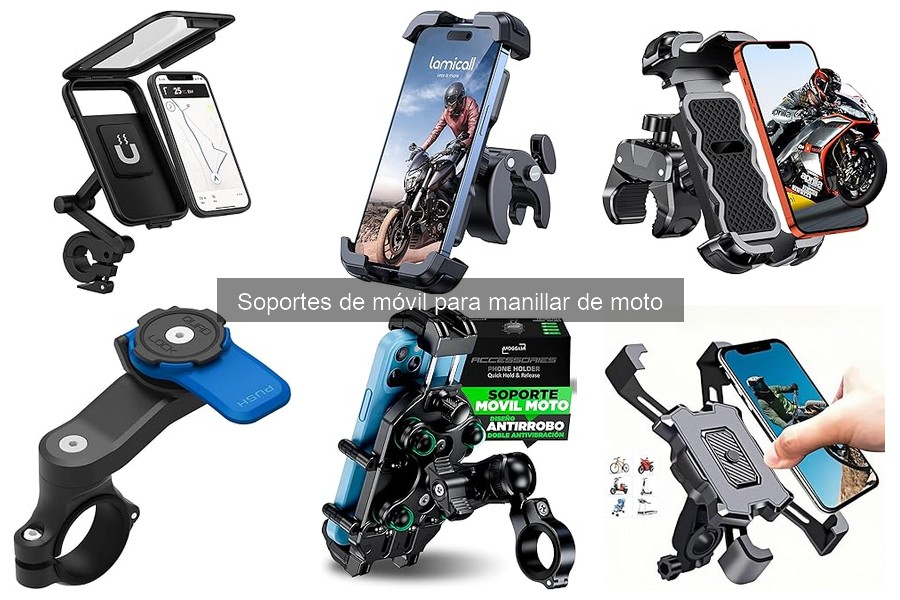 Opiniones de usuarios sobre soportes de móvil para motos