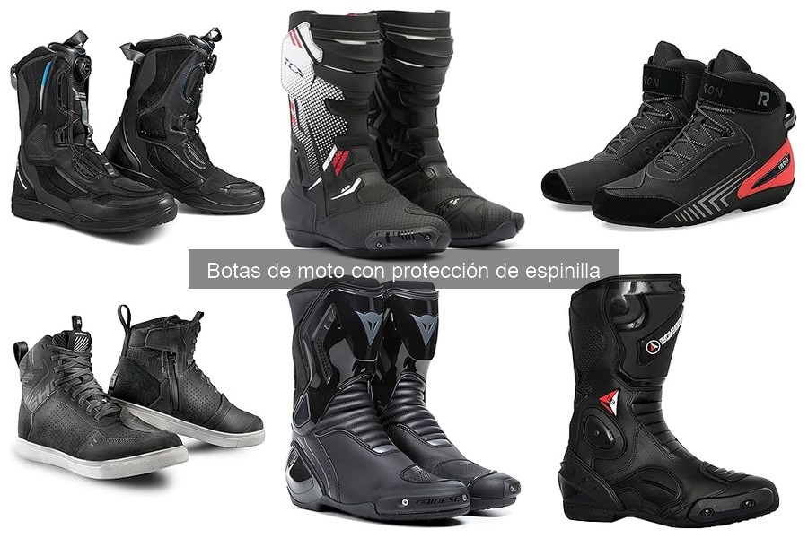 Opiniones sobre botas de moto TCX y Dainese con espinillera