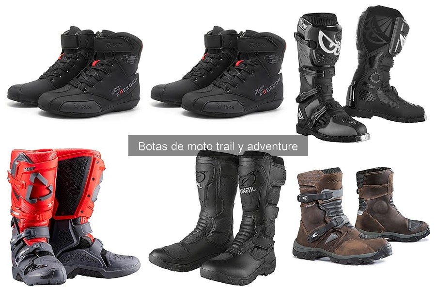 Opiniones sobre botas de moto trail y adventure